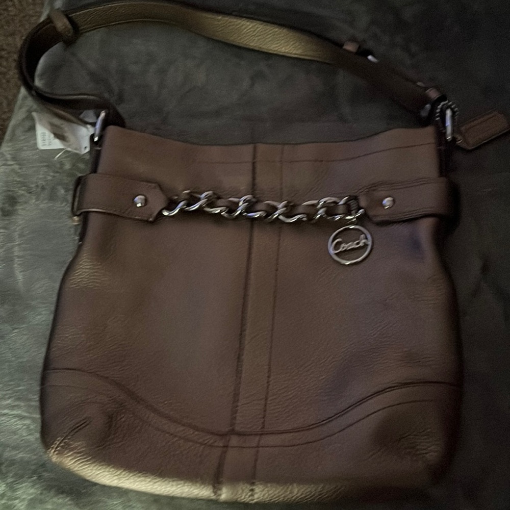 12in by 10in Coach bag